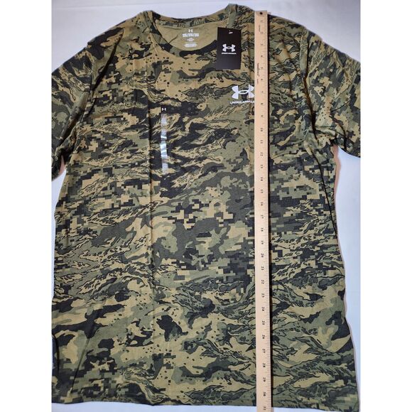 Under Armour Men’s 2XL T-Shirt – Short Sleeve, Loose Fit, Camo - Picture 4 of 5